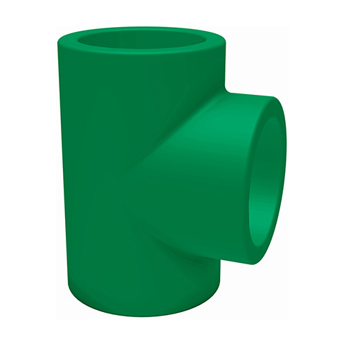PP-RCT T-St&uuml;ck 90&deg; gr&uuml;n